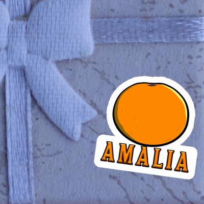 Sticker Amalia Orange Image