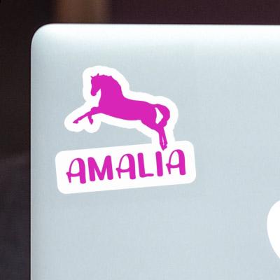 Amalia Autocollant Cheval Notebook Image