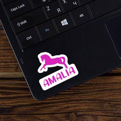 Amalia Sticker Horse Notebook Image