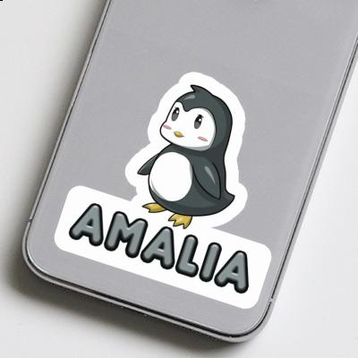 Sticker Amalia Penguin Laptop Image