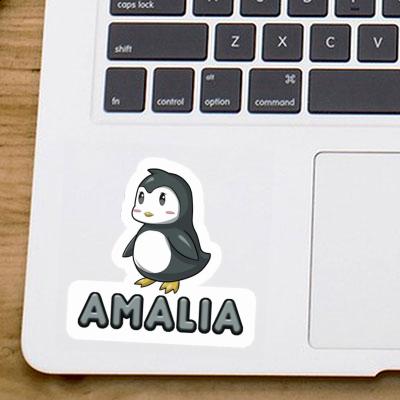 Sticker Amalia Penguin Gift package Image