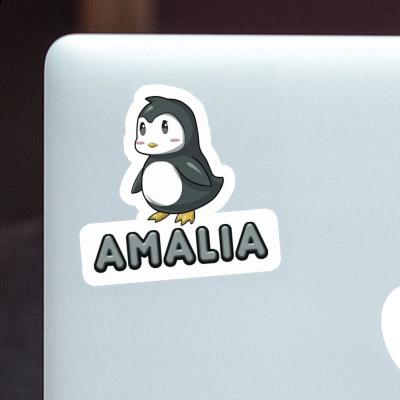 Sticker Amalia Penguin Gift package Image