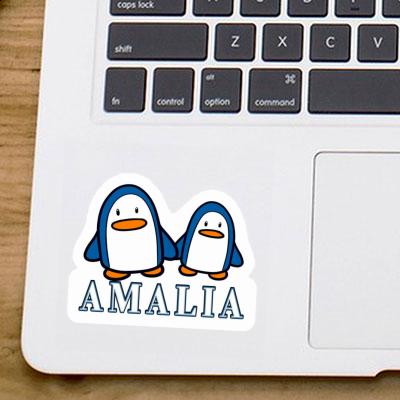 Sticker Pinguin Amalia Gift package Image