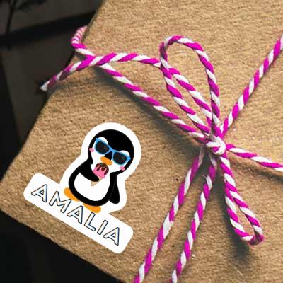 Sticker Pinguin Amalia Gift package Image