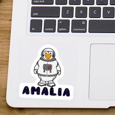 Sticker Amalia Astronaut Laptop Image