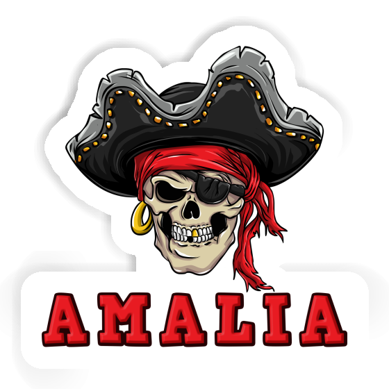 Amalia Sticker Pirate Notebook Image