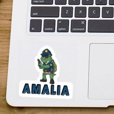 Amalia Sticker Officer Notebook Image