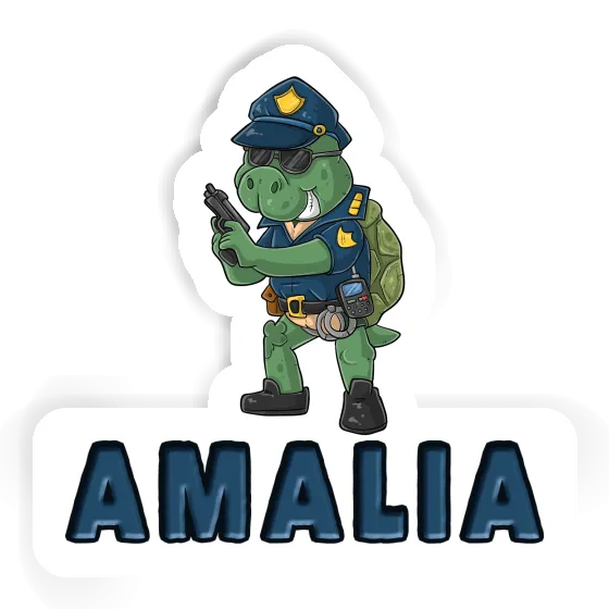 Amalia Aufkleber Polizist Gift package Image