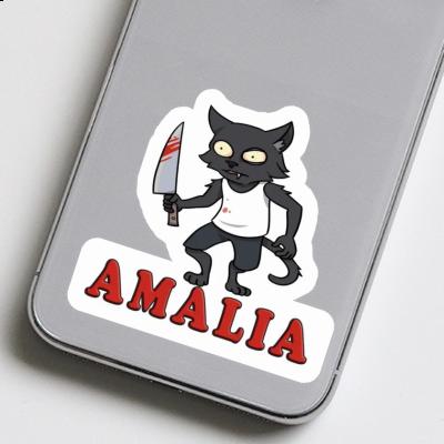 Sticker Amalia Psycho Cat Gift package Image