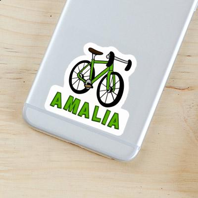 Sticker Amalia Racing Bicycle Notebook Image