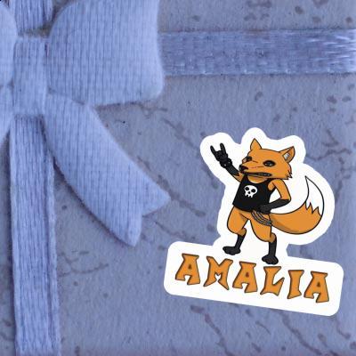 Aufkleber Rocker-Fuchs Amalia Notebook Image