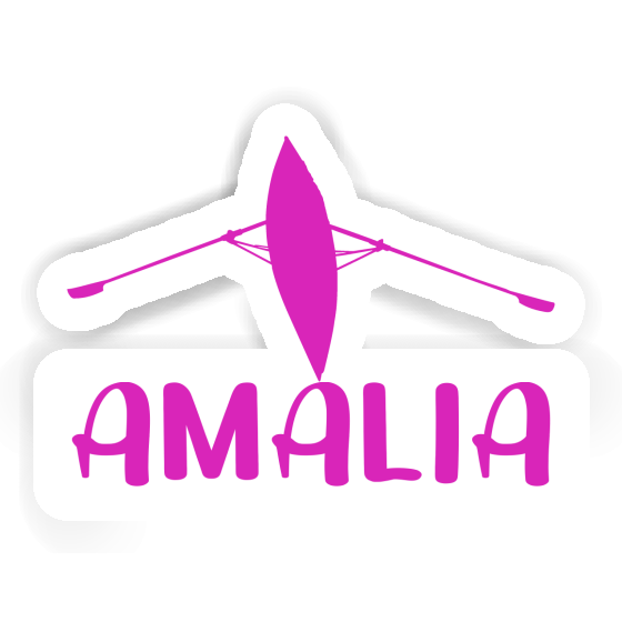 Amalia Autocollant Bateau à rames Image