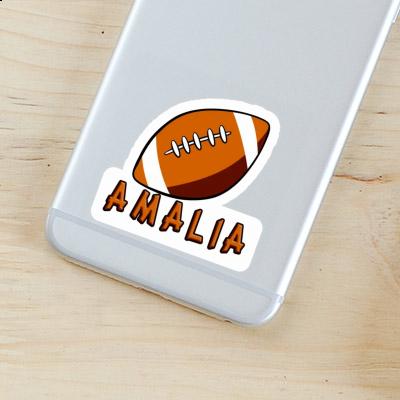 Rugby Sticker Amalia Notebook Image