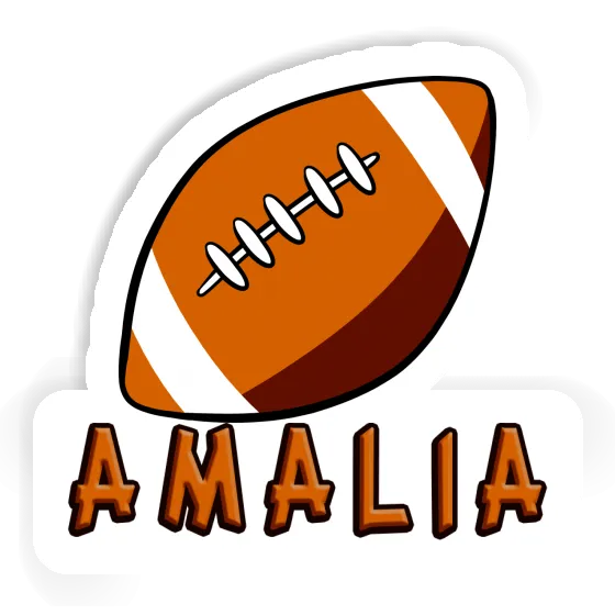 Autocollant Amalia Rugby Notebook Image