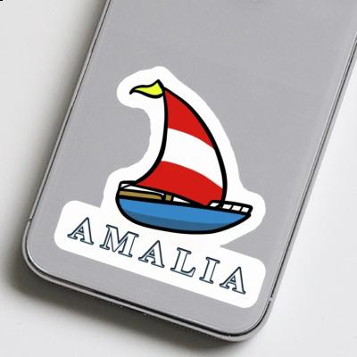 Amalia Sticker Sailboat Laptop Image