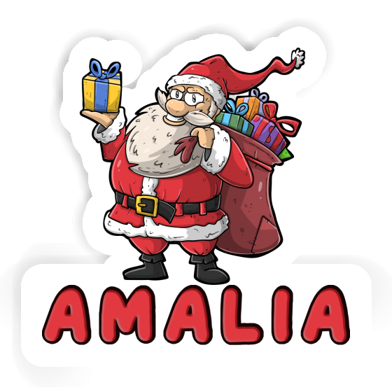 Santa Sticker Amalia Laptop Image