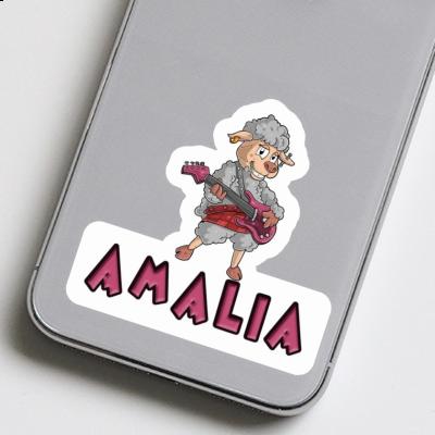 Sticker Amalia Guitarist Gift package Image