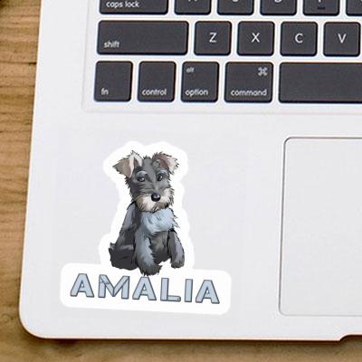 Autocollant Schnauzer Amalia Notebook Image