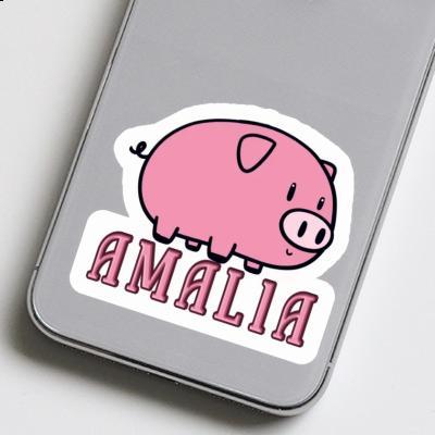 Amalia Sticker Schwein Image