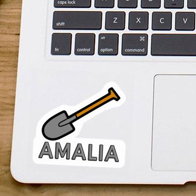 Schaufel Sticker Amalia Laptop Image