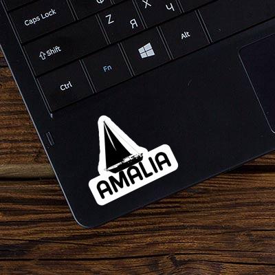 Autocollant Voilier Amalia Notebook Image