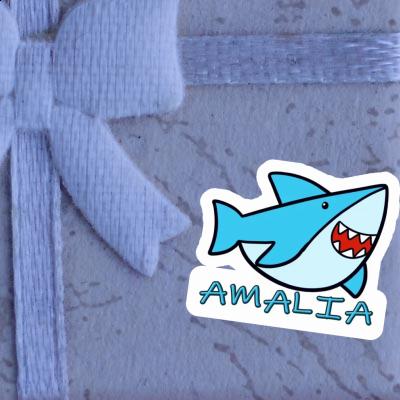 Autocollant Amalia Requin Laptop Image