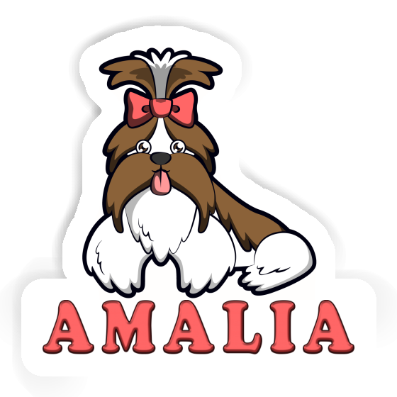 Autocollant Shih Tzu Amalia Notebook Image