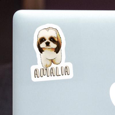 Autocollant Shih Tzu Amalia Notebook Image