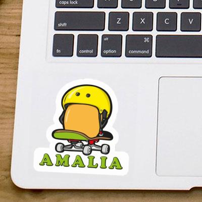 Sticker Skateboard Egg Amalia Gift package Image