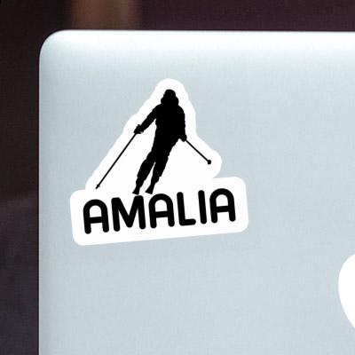 Sticker Amalia Skier Gift package Image