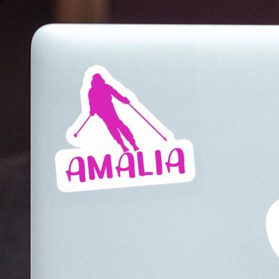 Sticker Amalia Skier Gift package Image