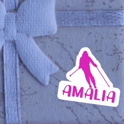 Sticker Amalia Skier Gift package Image