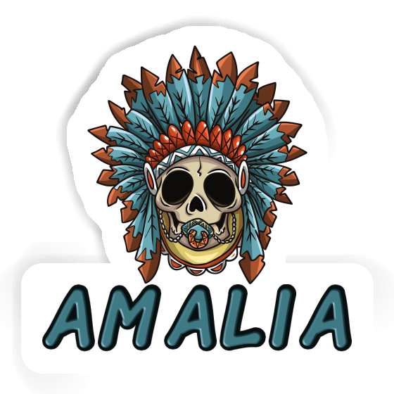 Sticker Baby-Skull Amalia Laptop Image