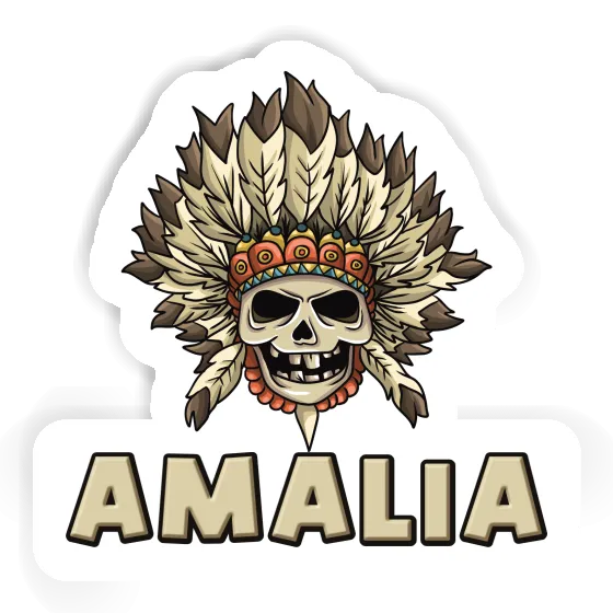 Amalia Sticker Skull Image