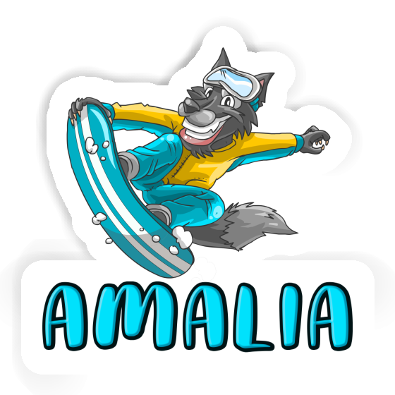 Snowboardeur Autocollant Amalia Gift package Image