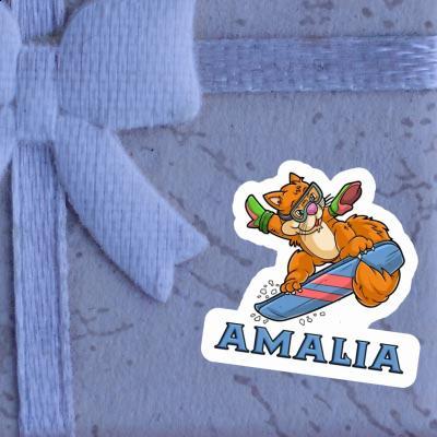 Snowboardeuse Autocollant Amalia Gift package Image