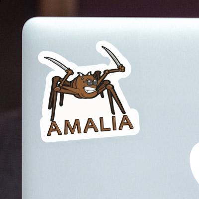 Amalia Sticker Kampfspinne Notebook Image