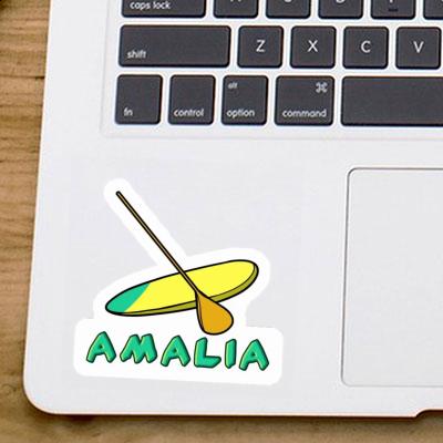 Amalia Aufkleber Stand Up Paddle Notebook Image