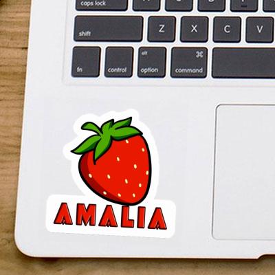 Autocollant Amalia Fraise Image