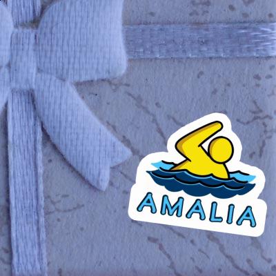 Amalia Aufkleber Schwimmer Gift package Image