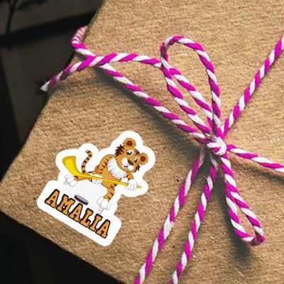 Sticker Amalia Tiger Laptop Image