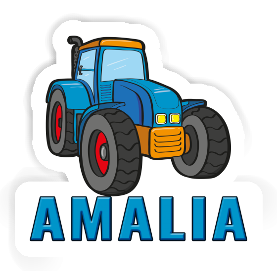 Amalia Autocollant Tracteur Laptop Image