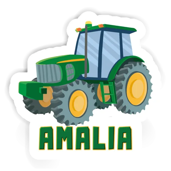 Sticker Tractor Amalia Notebook Image