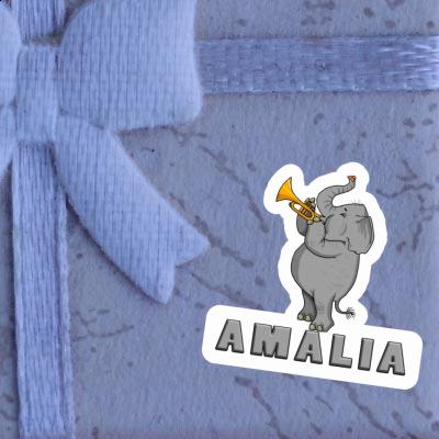 Amalia Autocollant Éléphant Image