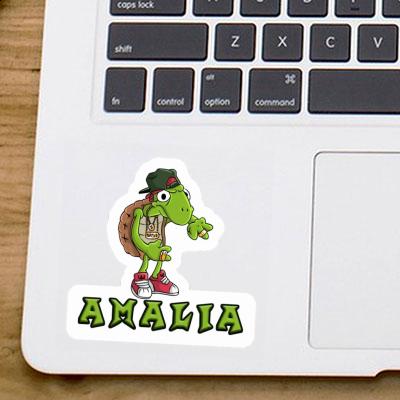 Turtle Sticker Amalia Laptop Image