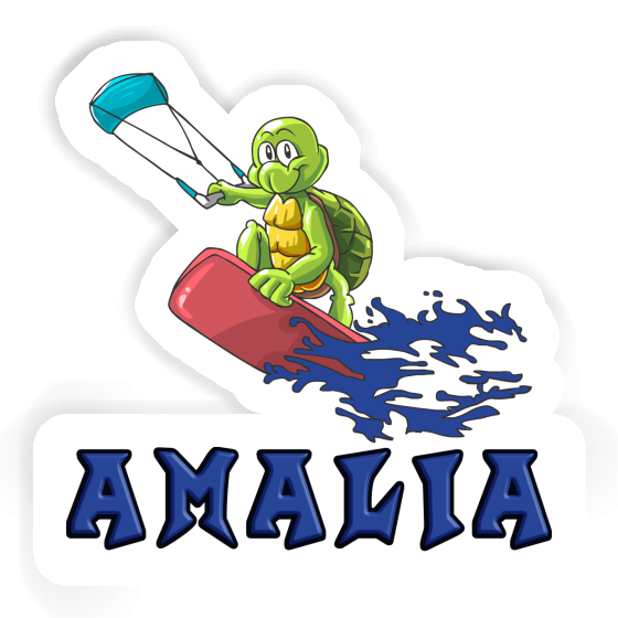 Sticker Amalia Kitesurfer Image