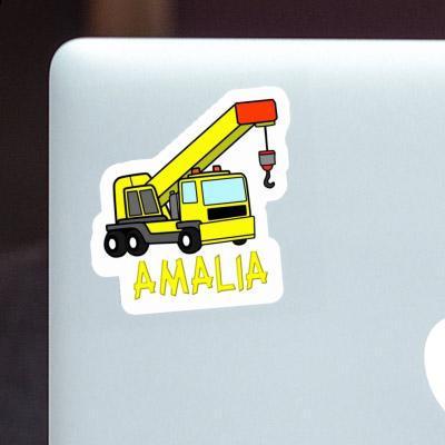 Vehicle Crane Sticker Amalia Notebook Image