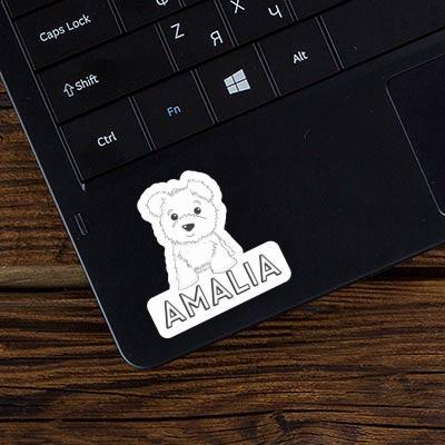 Terrier Sticker Amalia Notebook Image