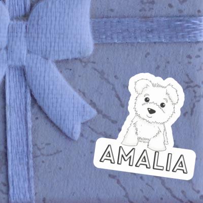 Amalia Autocollant Terrier Gift package Image