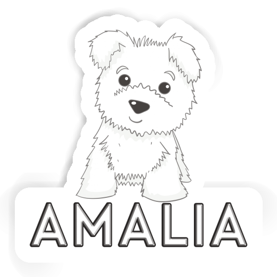 Amalia Autocollant Terrier Gift package Image